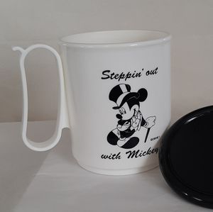 Vintage! 16oz. Big Mug Disney Mickey Mouse with Handle and Cover